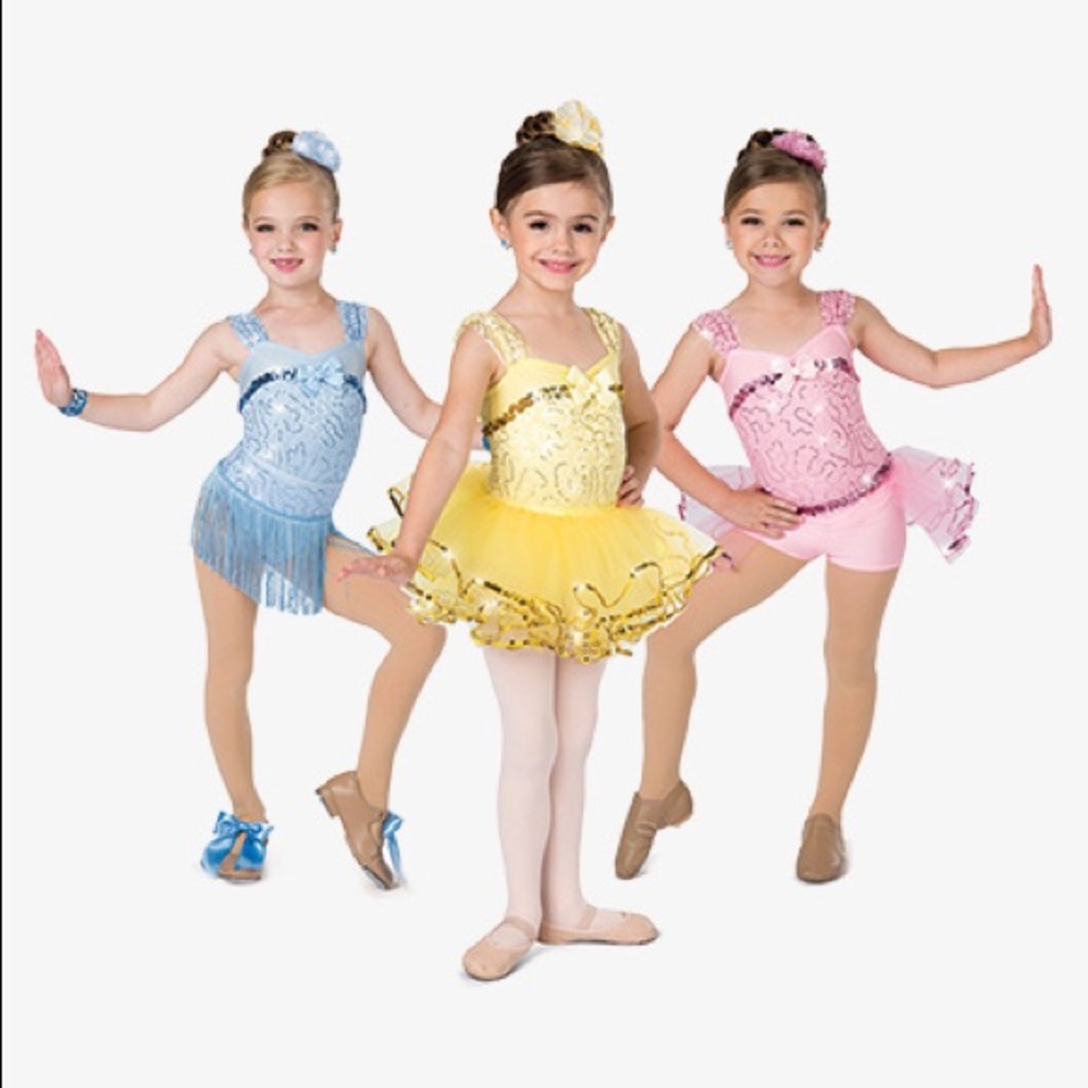 GOLD child’s dance costume! BRAND NEW!!!